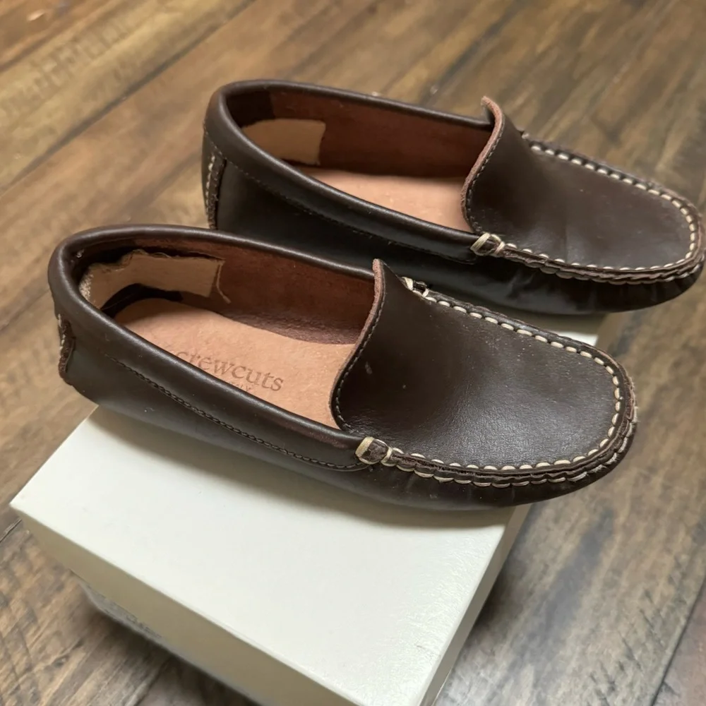 Crewcuts | Boys Driving Moccasins Dress Shoes
